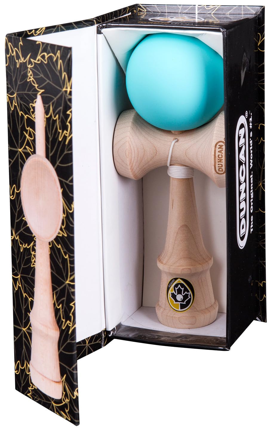 Duncan Toys Maple Drop Pro Kendama, Yellow